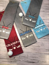 Load image into Gallery viewer, Golf Towel - Golf Clubs