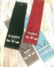 Load image into Gallery viewer, Golf Towel - Golf Clubs