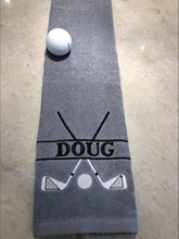 Load image into Gallery viewer, Golf Towel - Golf Clubs