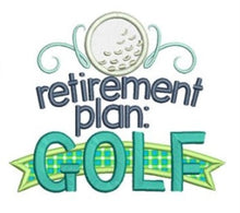 Load image into Gallery viewer, Golf Towel - Retirement Plan Golf